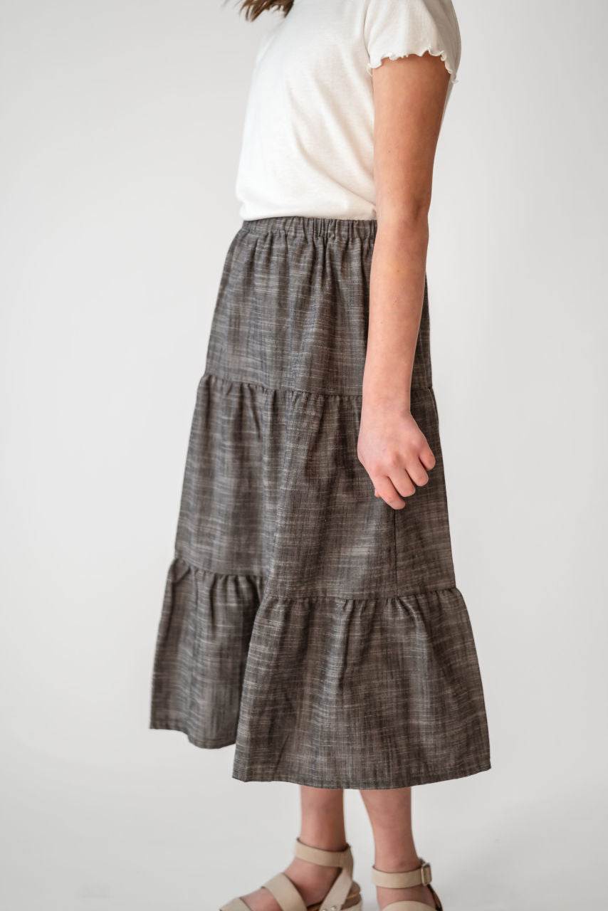 Laura Girls Tiered Skirt