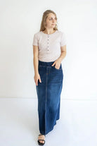 Quincy Ribbed Knit Top in Hushed Violet - FINAL SALE - Quincy Ribbed Knit Top in Hushed Violet - FINAL SALE - S - Salt and Honey