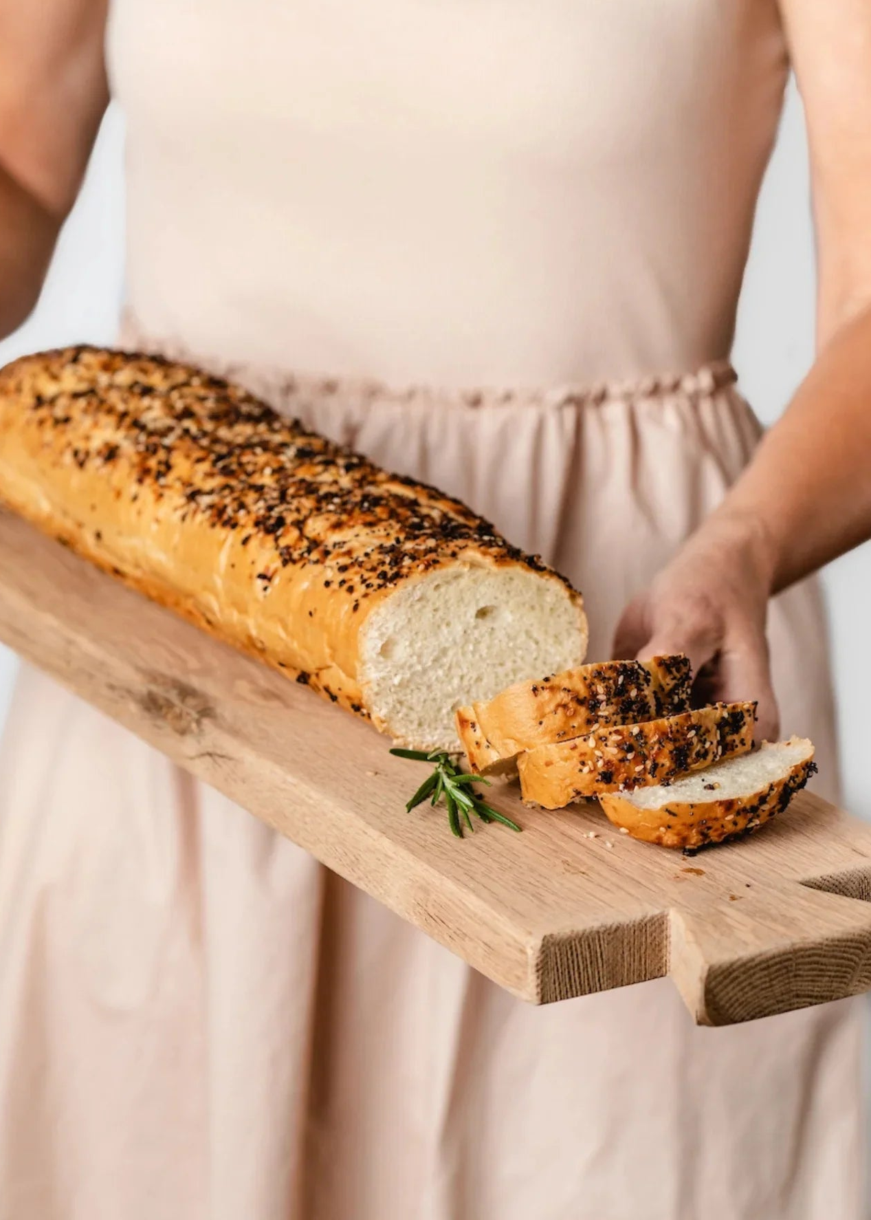 Long Wood Bread Board Charcuterie - Long Wood Bread Board Charcuterie - Default Title - Salt and Honey