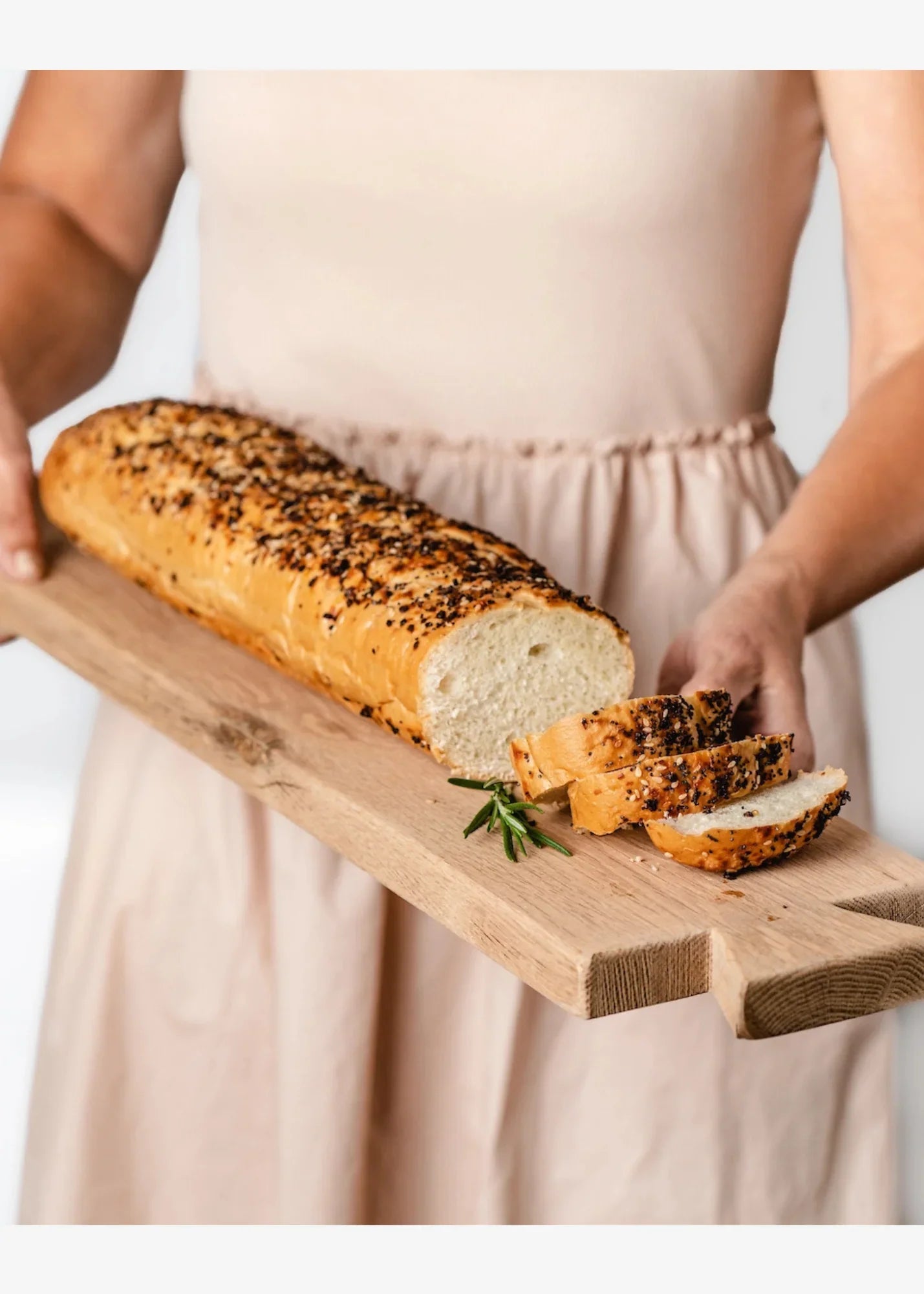 Long Wood Bread Board Charcuterie - Long Wood Bread Board Charcuterie - Default Title - Salt and Honey