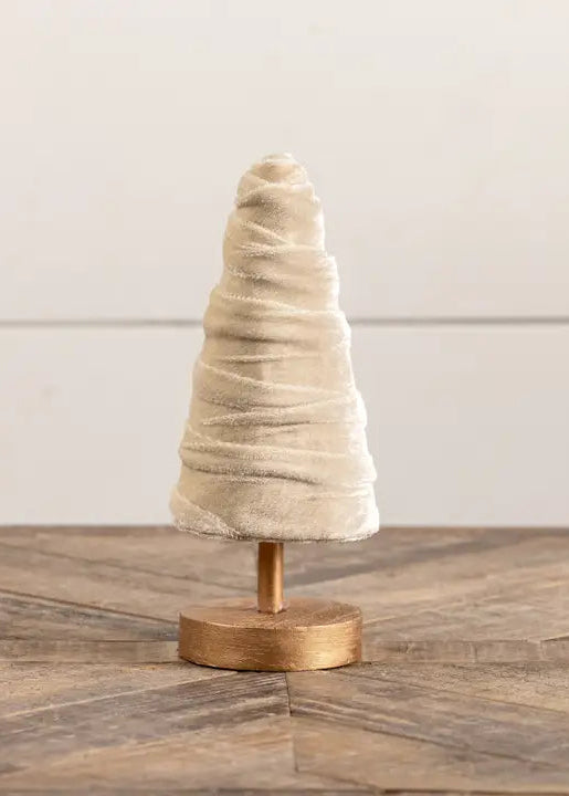 8" Oatmeal Velvet Tree - 8" Oatmeal Velvet Tree - Default Title - Salt and Honey