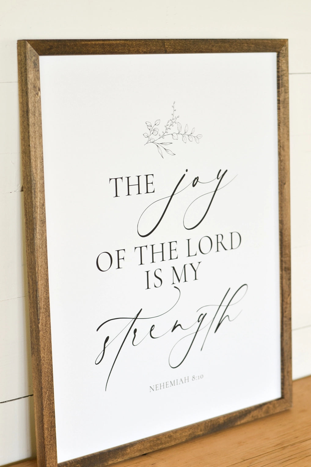 The Joy of the Lord Framed Art - The Joy of the Lord Framed Art - Default Title - Salt and Honey