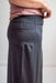 Alexis Athletic Maxi Skirt in Black
