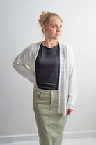 Alora Silky Layering Tank In Black - Alora Silky Layering Tank In Black - S - Salt and Honey