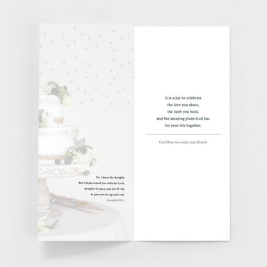 Amazing Plans Together Wedding Greeting Card - Amazing Plans Together Wedding Greeting Card - Default Title - Salt and Honey
