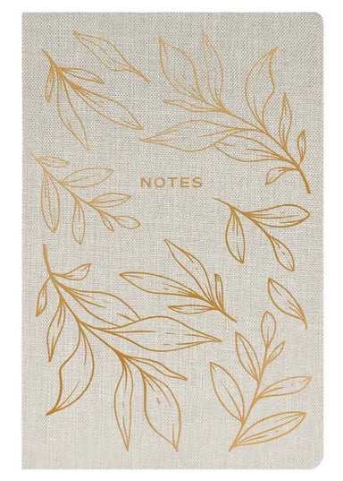 Gold Leaves Notes Journal - Gold Leaves Notes Journal - Default Title - Salt and Honey