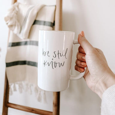 Be Still and Know Coffee Mug - Be Still and Know Coffee Mug - undefined - Salt and Honey