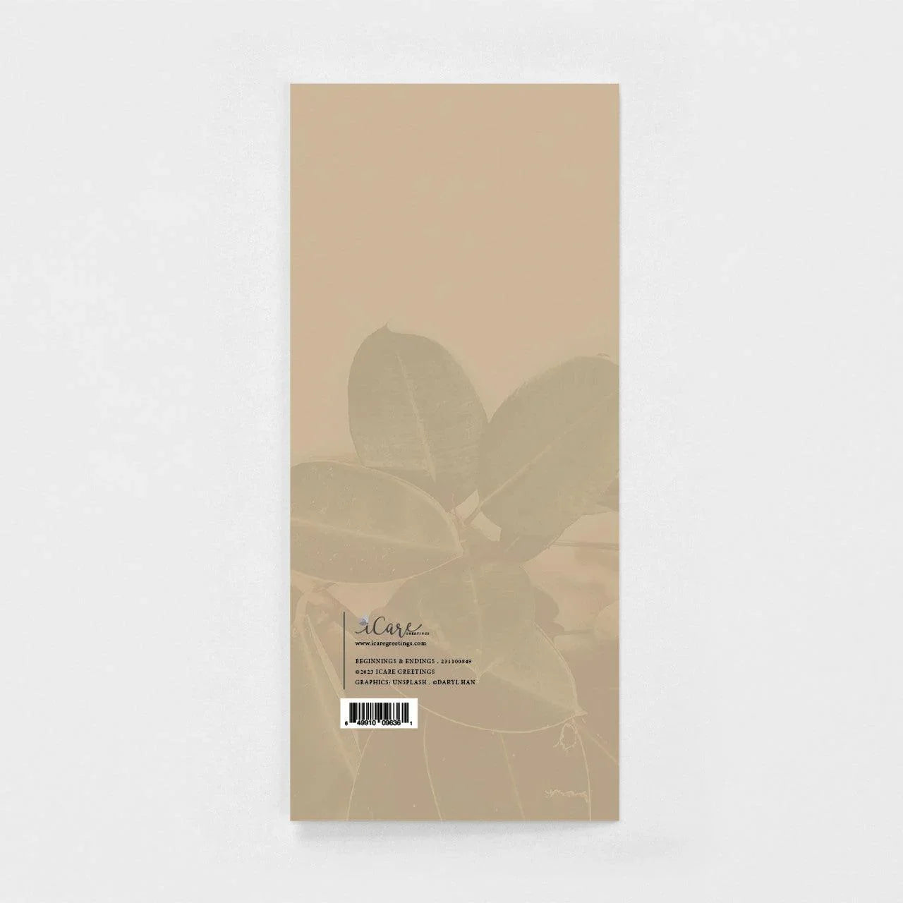 Beginnings and Endings Greeting Card - Beginnings and Endings Greeting Card - Default Title - Salt and Honey
