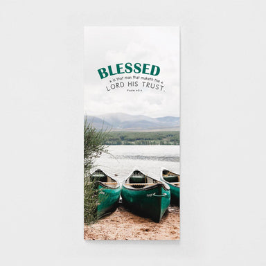 Blessed is the Man Birthday Card Tall - Blessed is the Man Birthday Card Tall - undefined - Salt and Honey