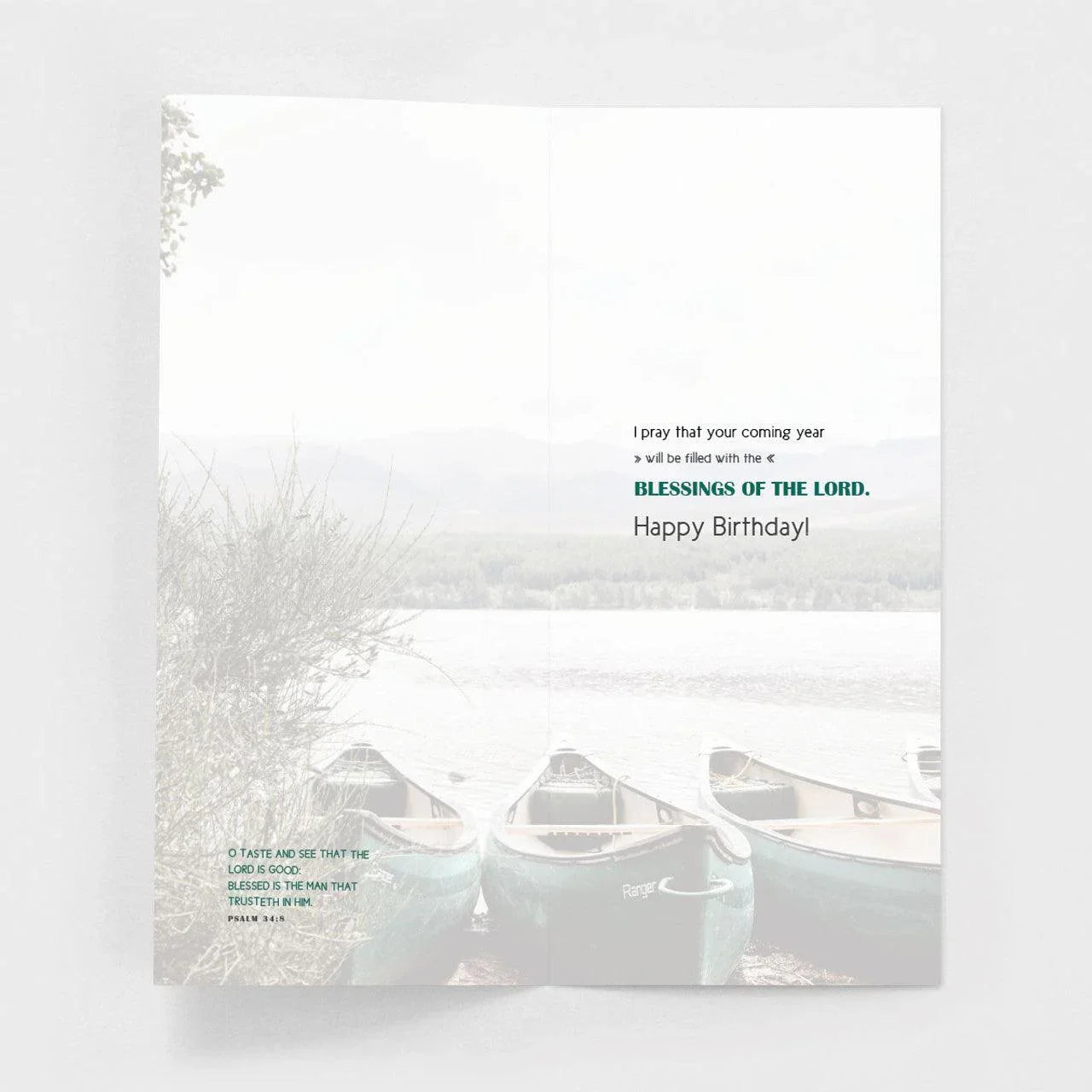 Blessed Is the Man Greeting Card - Blessed Is the Man Greeting Card - Default Title - Salt and Honey