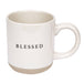 Blessed Stoneware Coffee Mug - Blessed Stoneware Coffee Mug - undefined - Salt and Honey