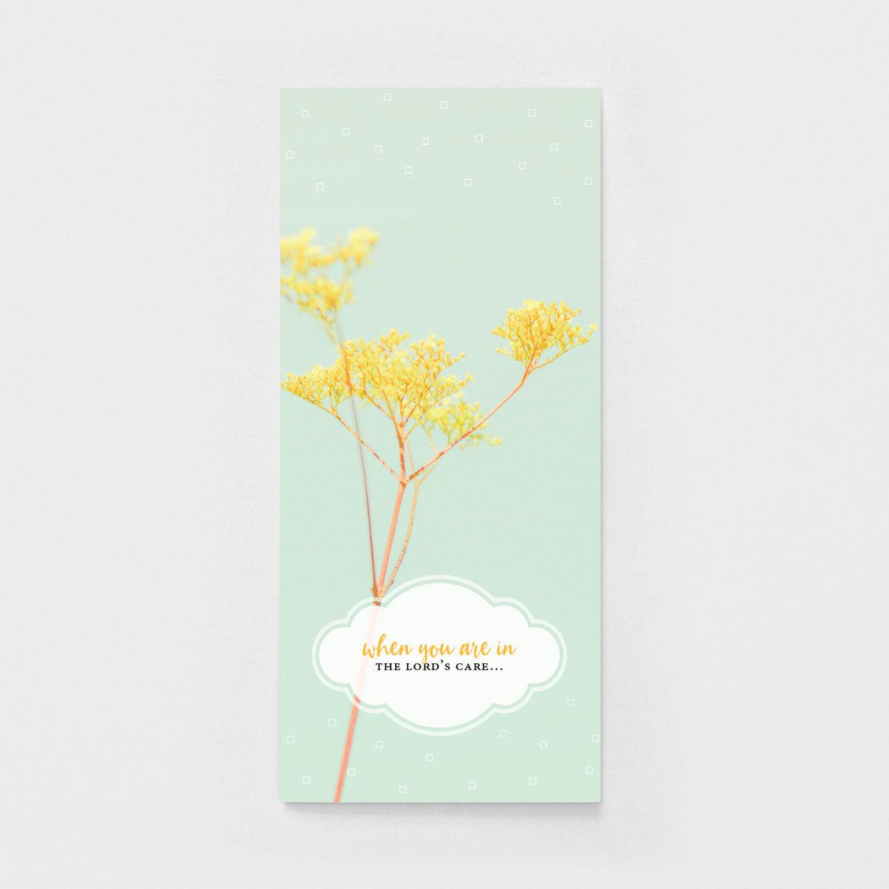 Care of the Lord Get Well Greeting Card - Care of the Lord Get Well Greeting Card - Default Title - Salt and Honey