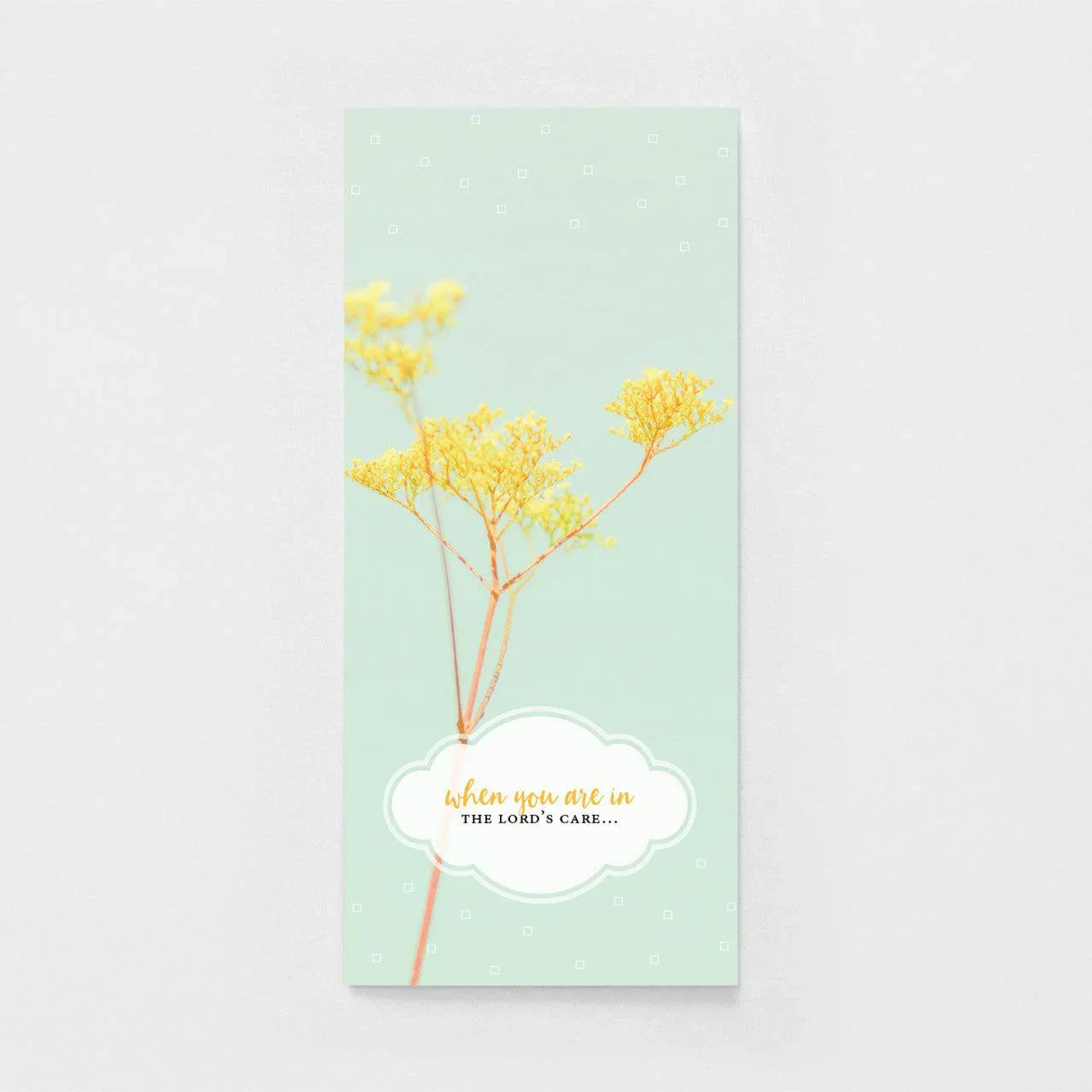 Care of the Lord Get Well Greeting Card - Care of the Lord Get Well Greeting Card - Default Title - Salt and Honey