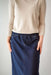 Caroline Knit Maxi Skirt in Navy