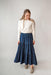 Celeste Tiered Skirt in Dark Wash - Celeste Tiered Skirt in Dark Wash - undefined - Salt and Honey