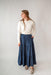 Celeste Tiered Skirt in Dark Wash - Celeste Tiered Skirt in Dark Wash - undefined - Salt and Honey