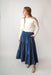 Celeste Tiered Skirt in Dark Wash - Celeste Tiered Skirt in Dark Wash - undefined - Salt and Honey