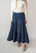 Celeste Tiered Skirt in Dark Wash - Celeste Tiered Skirt in Dark Wash - undefined - Salt and Honey