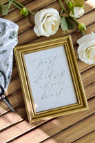 Trust in the Lord Scripture Artwork - Trust in the Lord Scripture Artwork - Default Title - Salt and Honey
