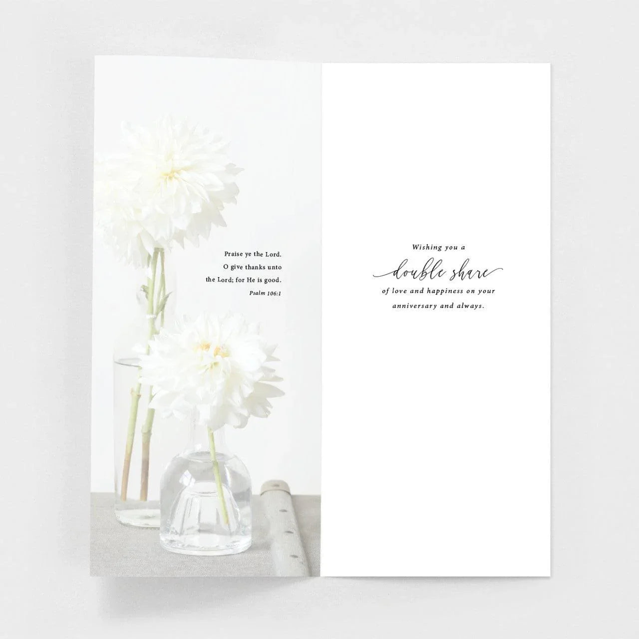 Double Share Anniversary Greeting Card - Double Share Anniversary Greeting Card - Default Title - Salt and Honey