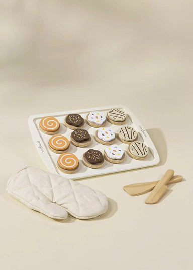 Wooden Cookies Playset and Accessories - Wooden Cookies Playset and Accessories - Default Title - Salt and Honey