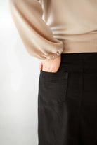Emma Maxi Skirt in Black - Emma Maxi Skirt in Black - S - Salt and Honey