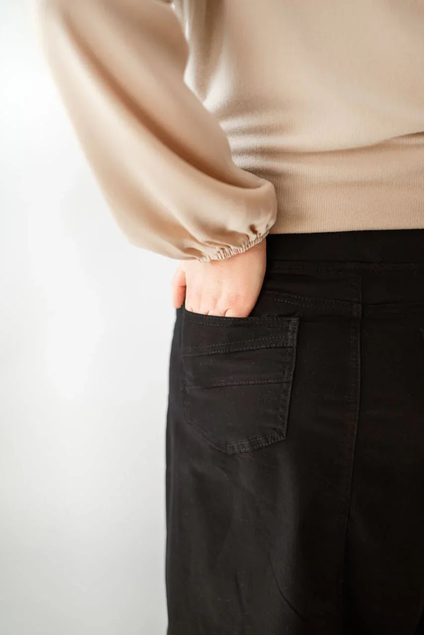 Emma Maxi Skirt in Black - Emma Maxi Skirt in Black - S - Salt and Honey