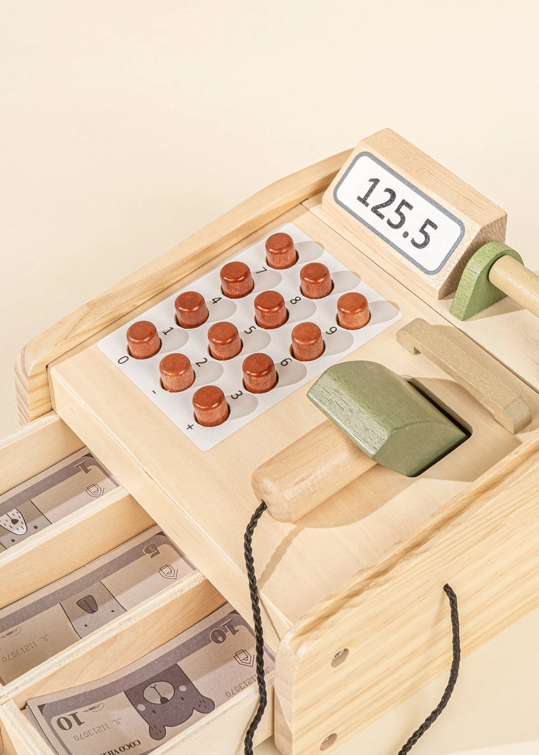 Wooden Cash Register - Wooden Cash Register - Default Title - Salt and Honey