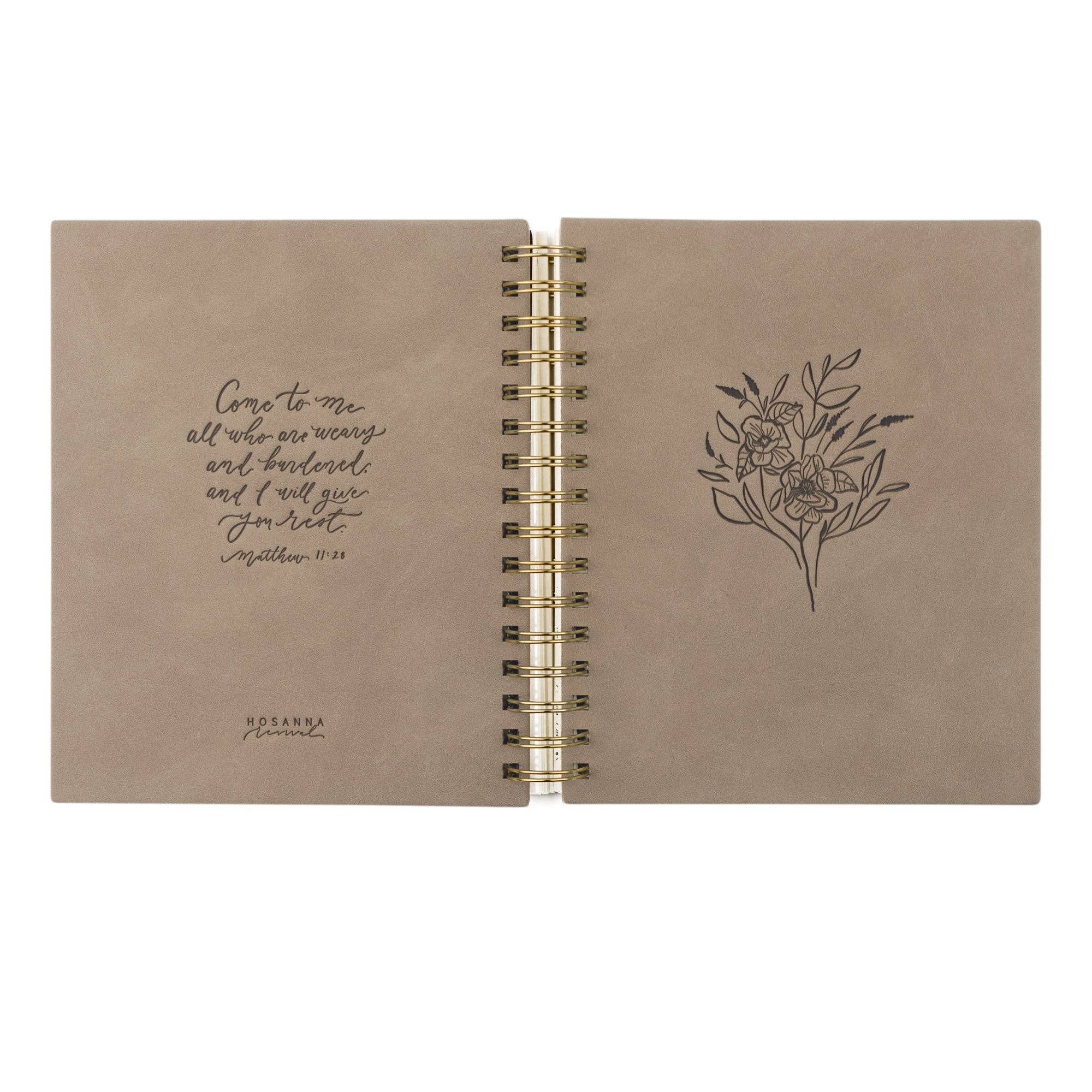 12-Month Undated Spiral Planner