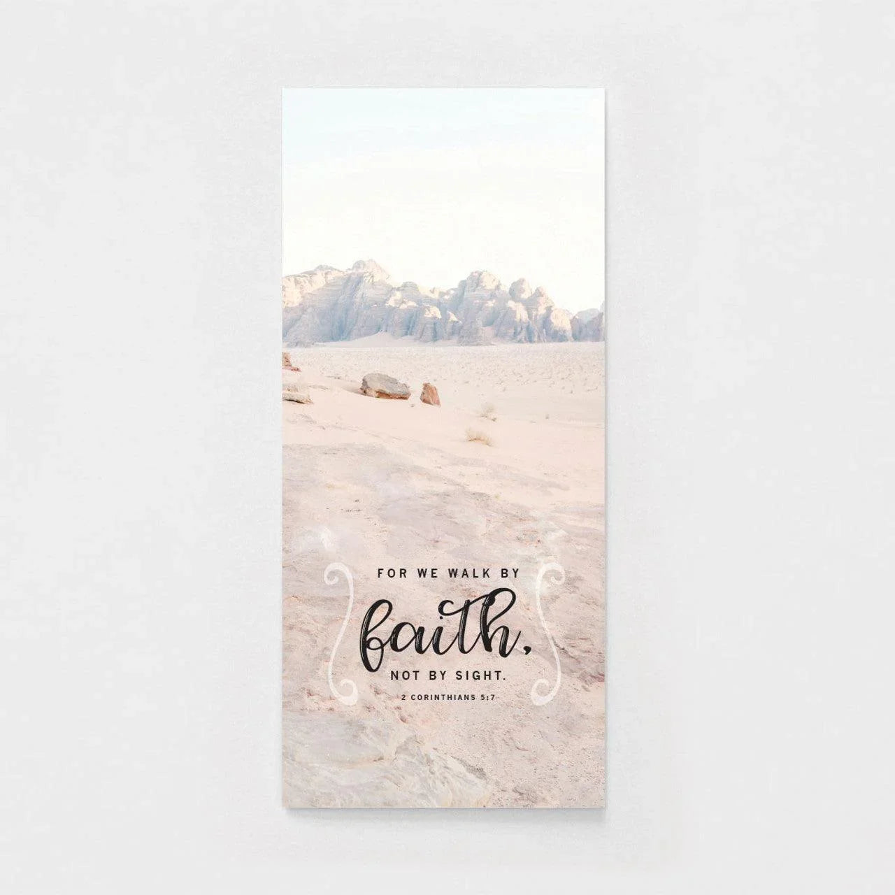 Faith Not Sight Encouragement Greeting Card - Faith Not Sight Encouragement Greeting Card - Default Title - Salt and Honey
