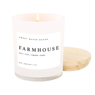 Farmhouse Soy Candle 11 oz - Farmhouse Soy Candle 11 oz - undefined - Salt and Honey
