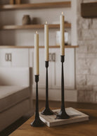 Fluted Taper Candles - Fluted Taper Candles - Default Title - Salt and Honey