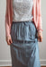 Gracie Maxi Skirt in Slate Blue - Gracie Maxi Skirt in Slate Blue - S - Salt and Honey