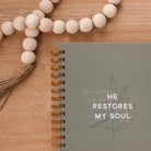 He Restores My Soul Hardcover Journal - He Restores My Soul Hardcover Journal - Default Title - Salt and Honey