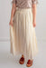 Irena Textured Midi Skirt in Cream - Irena Textured Midi Skirt in Cream - S - Salt and Honey