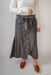 Jenna Chambray Midi Skirt in Black - FINAL SALE - Jenna Chambray Midi Skirt in Black - FINAL SALE - undefined - Salt and Honey