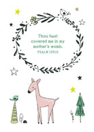 Kept in My Heart KJV Bible (Coral Woodland) - A Keepsake for Baby - Kept in My Heart KJV Bible (Coral Woodland) - A Keepsake for Baby - Default Title - Salt and Honey