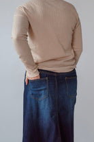 Londyn Denim Maxi Skirt in Dark Wash - Womens - Bottoms - Skirts