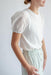 Madison Detailed Sleeve Top in Ivory - Madison Detailed Sleeve Top in Ivory - undefined - Salt and Honey