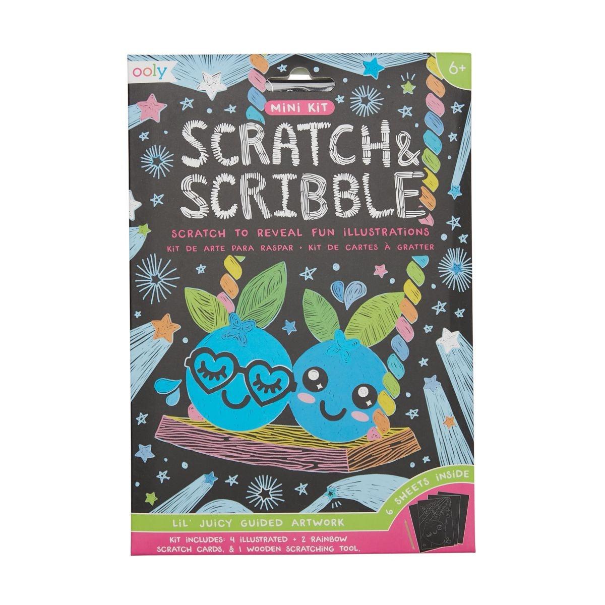 Mini Scratch & Scribble Art Kit - Mini Scratch & Scribble Art Kit - undefined - Salt and Honey