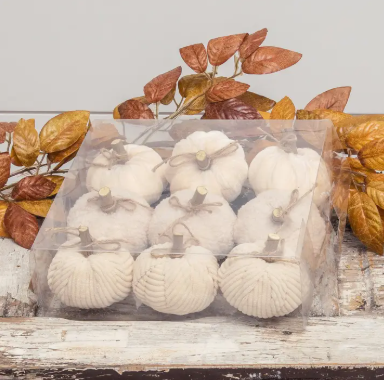 cream fall decor