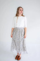Odette Essential Half Sleeve Top in Ivory - Odette Essential Half Sleeve Top in Ivory - S - Salt and Honey