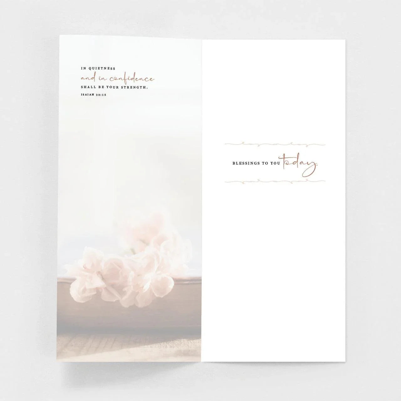 Quiet Your Heart, Thinking of You Greeting Card - Quiet Your Heart, Thinking of You Greeting Card - Default Title - Salt and Honey