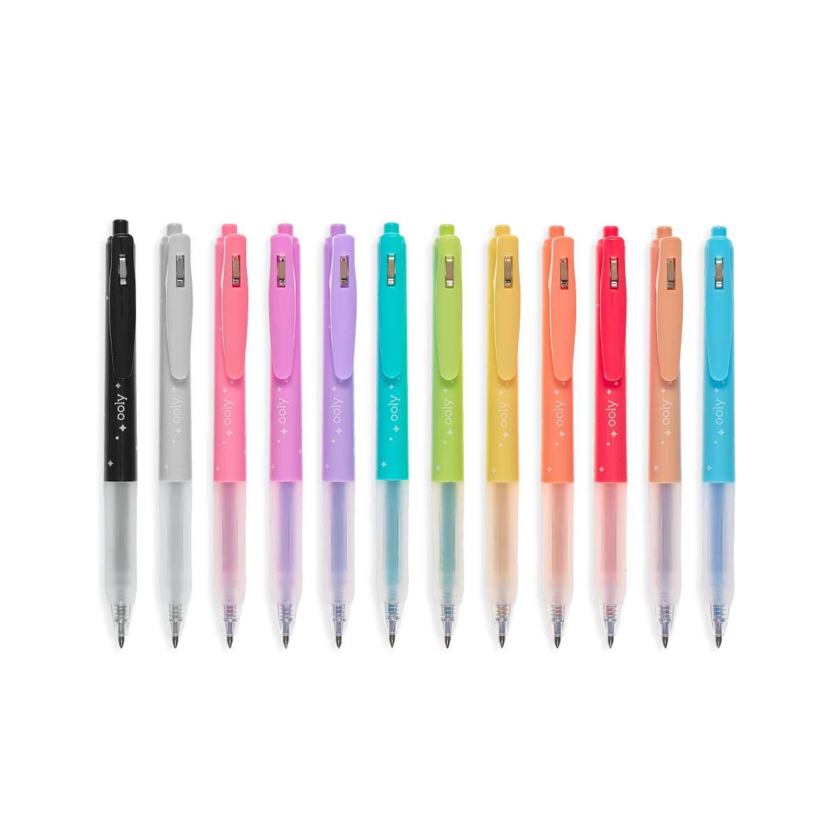 Retractable Glitter Gel Pens - Retractable Glitter Gel Pens - Default Title - Salt and Honey