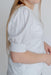 Sabrina Puffed Sleeved Top in White - Sabrina Puffed Sleeved Top in White - undefined - Salt and Honey