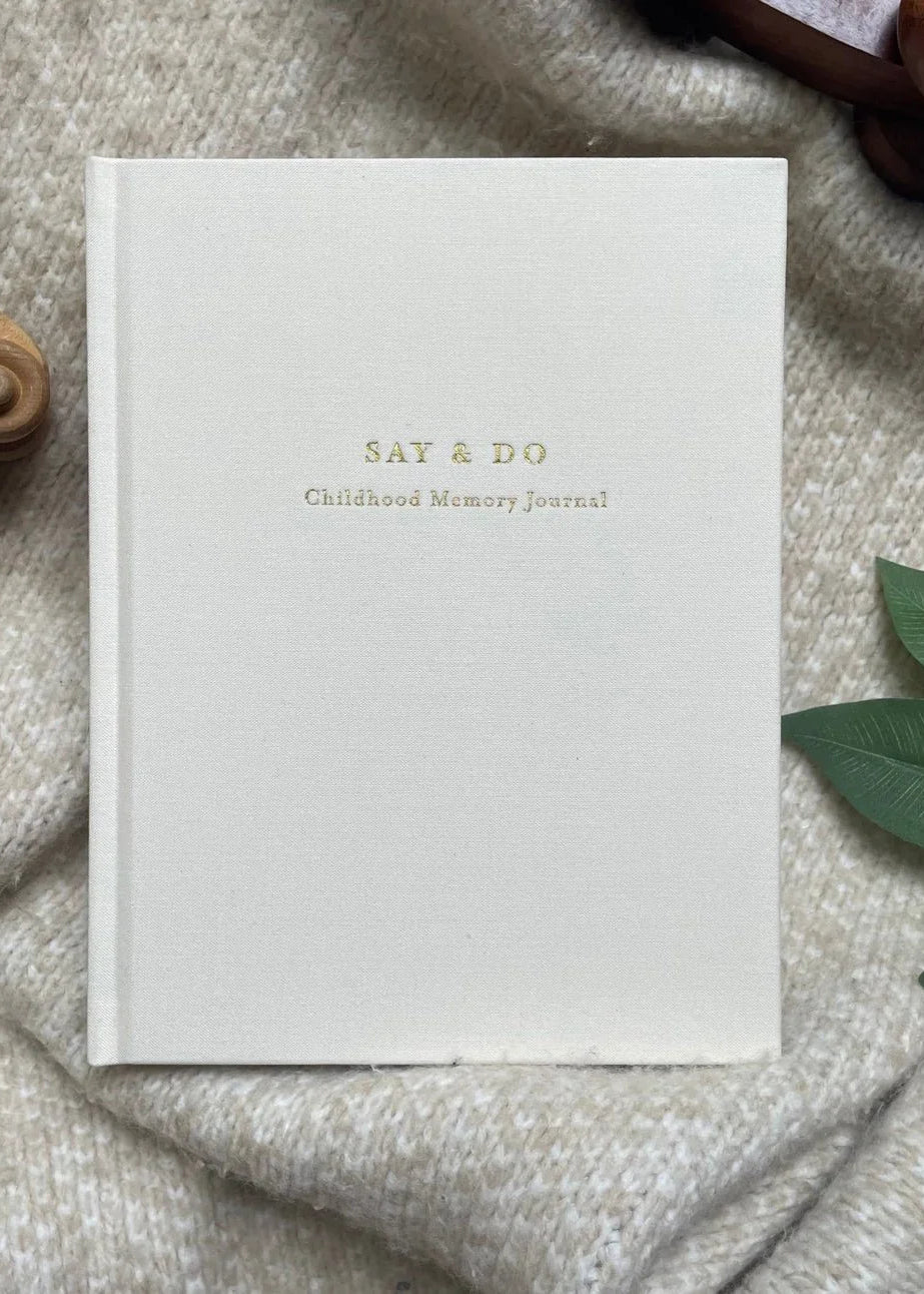 Say and Do Childhood Memory Journal - Say and Do Childhood Memory Journal - Default Title - Salt and Honey