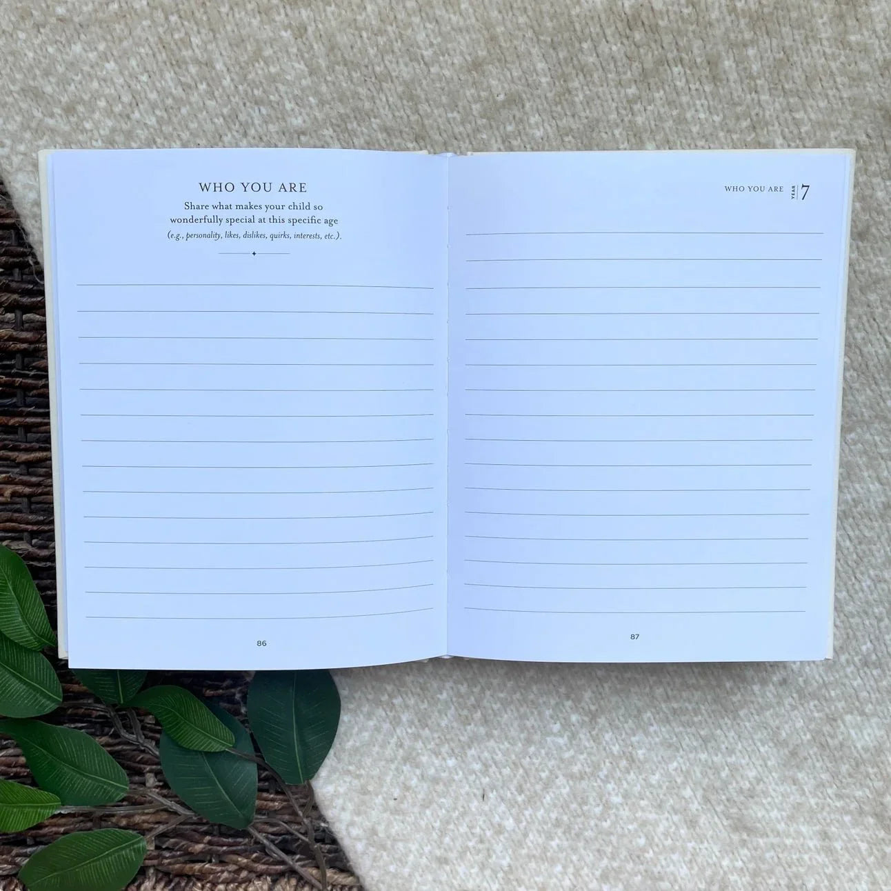 Say and Do Childhood Memory Journal - Say and Do Childhood Memory Journal - Default Title - Salt and Honey
