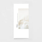 Minimalist get well greeting card with soft white abstract design, Salt and Honey boutique