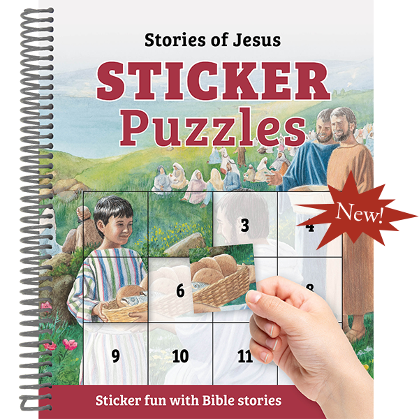 Stories of Jesus Sticker Puzzles