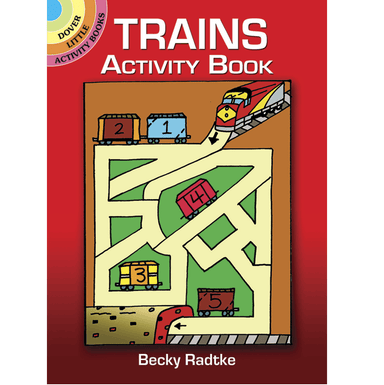 Trains Activity Book - Trains Activity Book - undefined - Salt and Honey